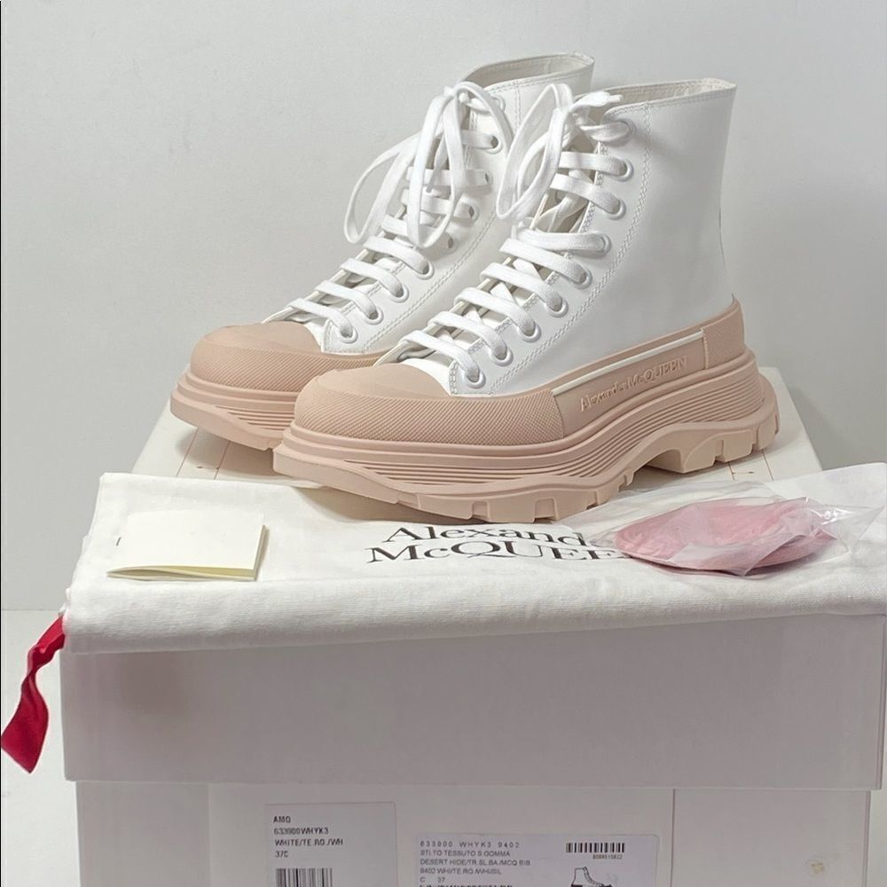 Alexander McQueen Tread Slick Boots size 37 - Picture 11 of 13